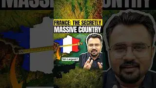 🇫🇷 इतना बड़ा है France￼! 😱  #france #pathfinder #mahipalsir #europeanunion