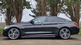 2017 BMW 435D M Sport Gran Coupe - Individual Citrine Black with Brown Sugar Merino Leather F36