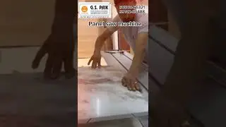 PANEL SAW MACHINE || GS PAIK INDUSTRIES #machine #diywoodworking