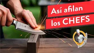 Así se afila un cuchillo como un chef profesional