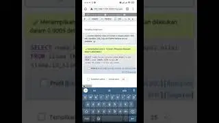 Membuat Multi Tabel SQL (Inner Join, Left Join, Right Join) Menggunakan Android