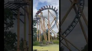 Kumali at flamingo land #flamingoland #rollercoaster #ukthemepark #kumali