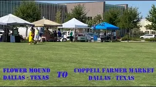 Flower Mound, Dallas, Texas to Coppell Farmer Market, Dallas, Texas Drive