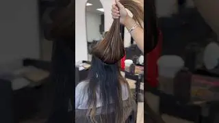 INVISIBLE HAIR EXTENSION perfect install! #weftextensions #bellami  #humanhairextension