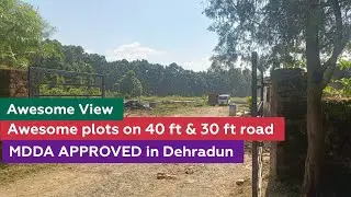 MDDA APPROVED plots in Bhauwala Dehradun on 40 ft & 30 ft road 