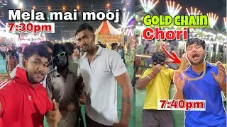 मेले मे मेरी Gold ki chain Chori ho gayi 😭 #vlogs #chori #goldchain 