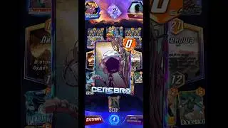 CEREBRO 5 DECK TO INFINITE MARVEL SNAP #marvelsnap #snap #cards #deck #shorts #gameplay #fypシ #fyp