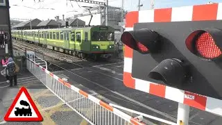 Irish Railway Crossings - Bray Station, County Wicklow