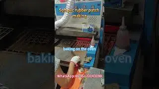 Soft PVC Rubber Patch Making Machine | Full Production Process & Factory Solution