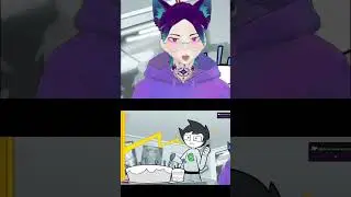 Издевательство над чатом.  #Нарезки #витубер #ХОУМСТАК  #HOMESTUCK  #юмор #twitch