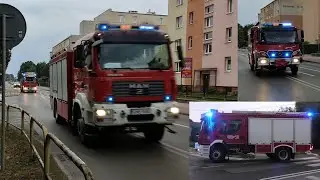 [TRĄBY] Alarmowo Pluton Gaśniczy JRG Malbork i OSP do pożaru dachu! Straż Pożarna na Sygnale