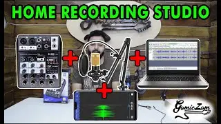 Home Recording Studio Setup Under 5000 | Connect Mixer with Computer and Android Phone for Recording