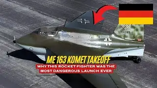 Взлет Me 163 Komet: почему этот ракетный истребитель был самым опасным запуском в истории.