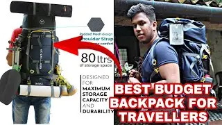 Trawoc 80L Travel Backpack For Outdoor Sport Camb Hiking Trekking Bag Camping Rucksack #travelbag
