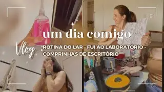 FUI AO LABORAT&Oacute;RIO + COMPRINHAS NA KALUNGA + ARRUMA&Ccedil;&Atilde;O DA CASA E ROTINA DO IN&Iacute;CIO DA NOITE