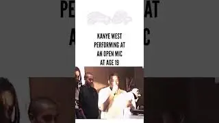 Kanye West Performs @ Open Mic At 19 Years Old 🤯
