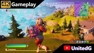 Fortnite Squad Win - Xbox One X Full Gameplay 4K