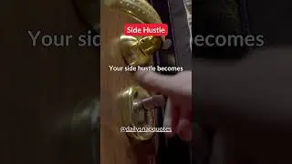 Your side hustle becomes the key.. #SideHustleSuccess #UnlockYourPotential #FinancialFreedomGoals