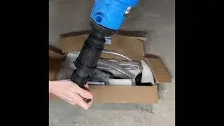 NEWTRY 1%-10% Fertilizer Injector for Drip Irrigation, Adjustable Water Powered Dosing Pump, 3/4 NPT