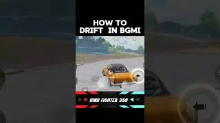 How To Drift Car In Bgmi | How To Drift In Bgmi 3.6 Update |Drift Kaise Kare #bgmi #shorts #ytshorts