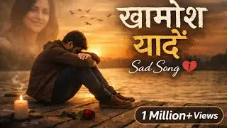 खामोश यादें 💔 | Sad Song | Heart Touching Hindi Song ? 4 k video #video 