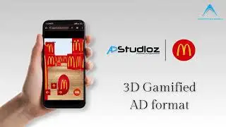 McDonalds Rich Media Ad by AdStudioz | 3D Gamified Ad Format