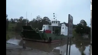 Moggill Ferry in 2008 Floods