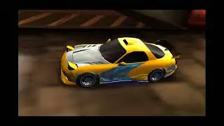 NFS Underground Rivals - Nitrous Run Event 8 Bronze Difficulty(PPSSP HD)
