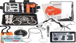 Outdoor Camping Emergency Equipment Set Camping Self Rescue Survival Toolkit eBay