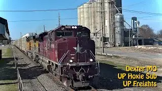 Dexter, MO | UPRR Hoxie Sub, MP 141.2 - PTZ (Chat) | SouthWest RailCams LIVE
