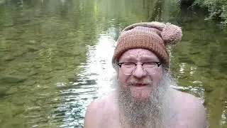 trash picked selfie stick