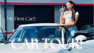 CAR TOUR!!! | FIRST CAR! | PACK ESSENTIALS BAG👛 | RANGE ROVER! |