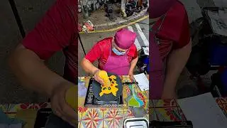 TASTY CARTOON PANCAKES: Pikachu, Doraemon & More Drawn by a Street Food Artist!
