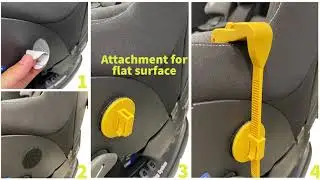 OE Carseat Harness Magnetic Clip instruction