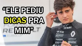 CAIO COLLET E FELIPE MASSA NO KART
