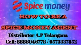 How to be Spice Money Agent (Contact : 8886046778 / 9573337852) be an Entrepreneur Earn yourself