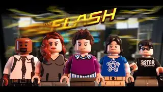Lego CW Custom Minifigure- Team Flash
