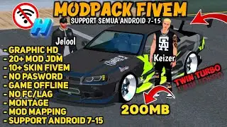 RILIS!! GTA SA LITE MODPACK FIVEM VERY LITE VERSION CUMA 200MB SUPPORT SEMUA ANDROID!!