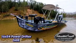 16x54 Power Drifter Sled - StealthCraft Custom Veil