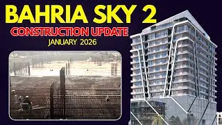 Bahria Sky 2 | Latest Construction Update 2026 | Studio Apartments & Shops on Installments