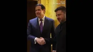 Secretary of State Rubio meets Zelensky at Munich Security Conference