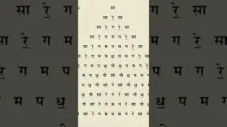 Bhairav Thaat - Pyramid Alankar. Download SurTaal app for more. #alankarapp #alankarpractice
