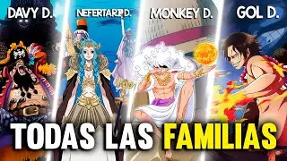 ARBOL GENEAL&Oacute;GICO COMPLETO del CLAN de los D. en One Piece