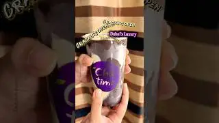 Trying the viral DUBAI chocolate drink | ChaTime Bangladesh #trending #dubaichocolate #viralshots