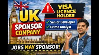 UK Visa Sponsor Company | Software & Analyst Jobs