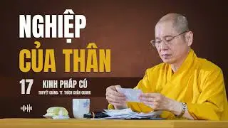 KINH PHÁP CÚ (17) - NGHIỆP CỦA THÂN | Thuyết giảng: TT. Thích Chân Quang