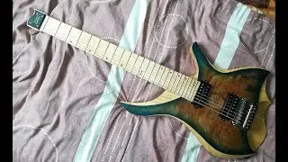 NK HEADLESS GUITAR DEMO (METAL EDITION, 7 STRING)