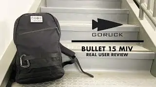 GORUCK 15L Bullet | Real User Review