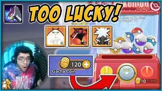 Opening 120x Gacha Pok&eacute;mon! Too much LUCK! - Soul Guardian / Infinity Island / Moeke Legends