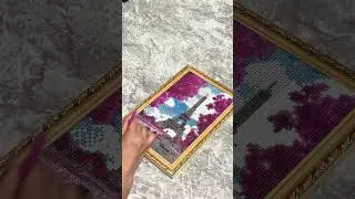 Diamond mosaic 13 part #airdryclay #diamondpainting #howtomakeasockdoll #art #carcoloring #drawing